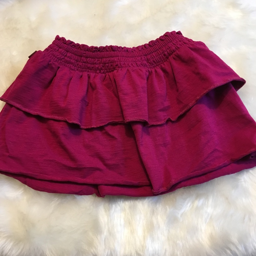 Magenta Tea Collection Ruffle With Me Skirt - Picture 3 of 4